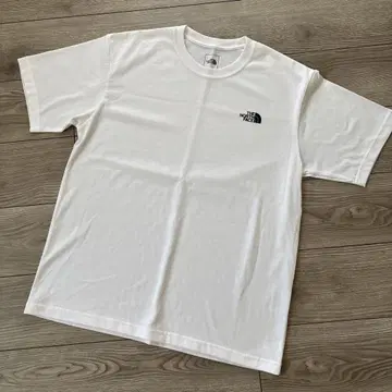 THE NORTH FACE 화이트 티셔츠
