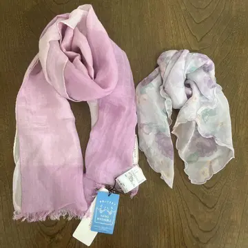 실크, 린넨, 면 등 NINA RICCI 스톨 로라 애슐리 스카프