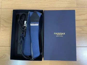 서스펜더 FAIRFAX 페어팩스 네이비 네이비 새상품급