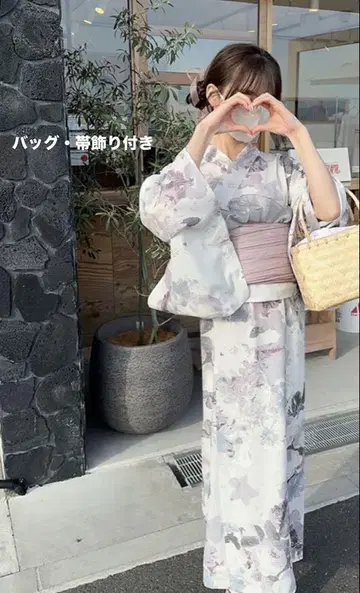 GRL 유카타 세트 잡화 포함