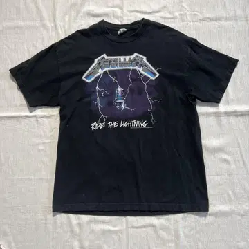 00s METALLICA 메탈리카 티셔츠 라이트닝