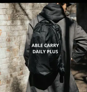 새상품급 ABLE CARRY/에이블 캐리 DAILY PLUS 블랙