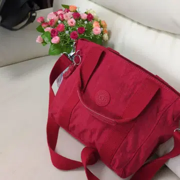 Kipling 레드 숄더백