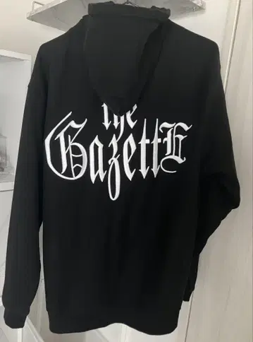 the GazettE 가제트 후드티 후디
