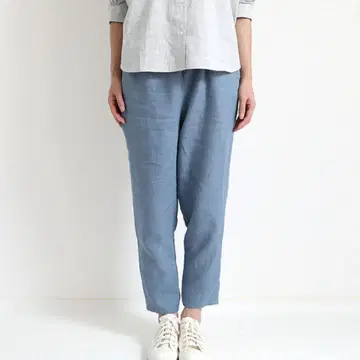 택 포함 새상품 fog linen work 로빈 팬츠 린넨 테이퍼드 팬츠