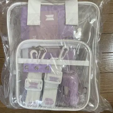 BTS MERCH BOX 07 클리어 백 트레이딩 카드 미포함