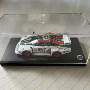 Lancia Stratos Gr.5 미니카 1/43 스케일 케이스 포함