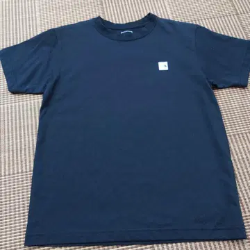 THE NORTH FACE 블랙 티셔츠 S 스몰 박스 로고 티
