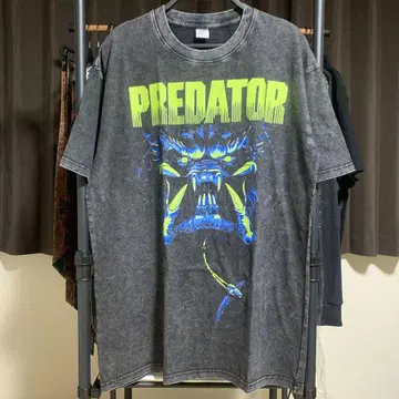 프레데터 티셔츠 PREDATOR 무비 T 배드런즈 빈티지