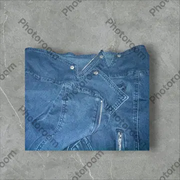 ROMWE XL 데님 팬츠 지퍼 포함