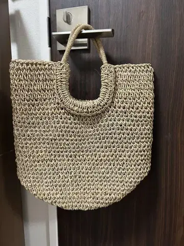 내추럴 베이지 카고 백