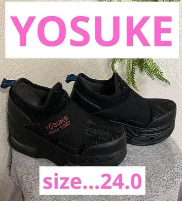 YOSUKE 스니커즈 24.0 블랙