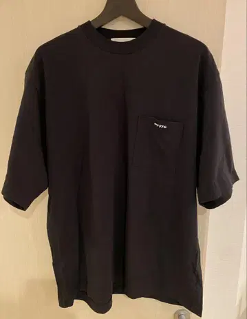 everyone pocket tee shirts 블랙 사이즈 L