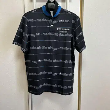 New Balance 블랙 피케 셔츠