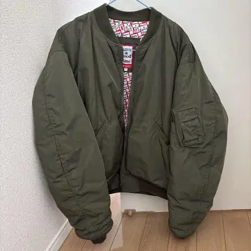 Moussy MA-1 올리브색 자켓