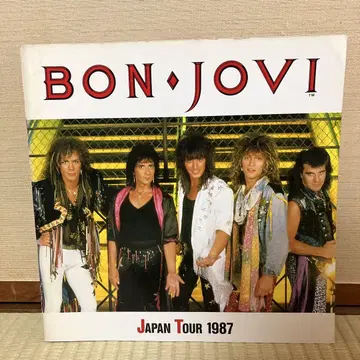 BON JOVI JAPAN TOUR 1987 팜플렛 콘서트
