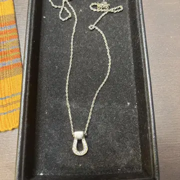 남성용 실버 목걸이