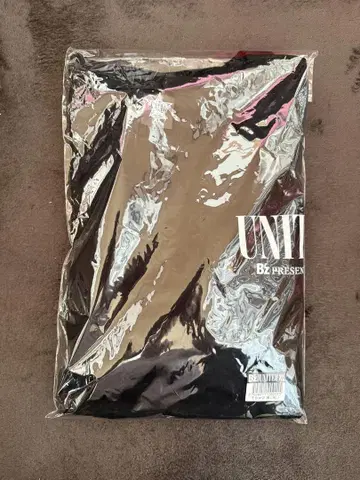 B'z UNITE #02 UNITE 티셔츠 (XL) 개봉만 한 상품