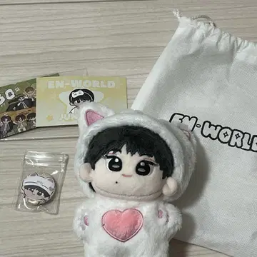 정원 JUNGCAT 봉제 인형 엔월드 15cm