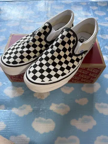 Vans 체커 패턴 슬립온 98DX 애너하임