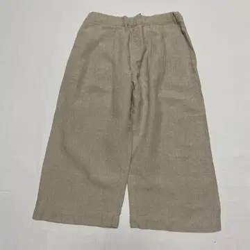 스크런치 리넨 팬츠