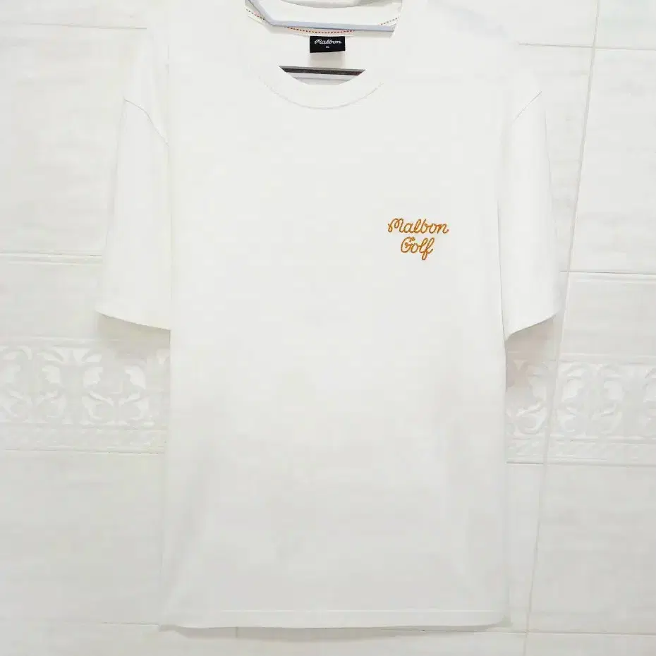 Malbon Men's Golf T-Shirt Authentic XL 105 on Bunjang Global