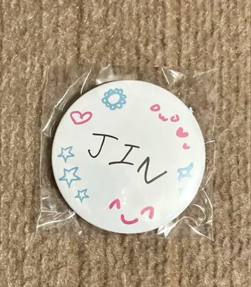 BTS JIN RUNSEOKJIN 캡슐 토이 캔뱃지