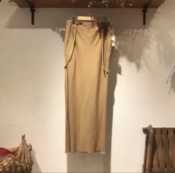 nowos 서스펜더 롱 스커트 M 사이즈