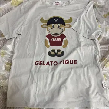 VISSSEL KOBE GELATO PIQUE 티셔츠 비셀 고베 콜라보