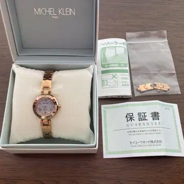 MICHEL KLEIN 여성용 시계 골드