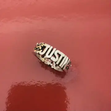 저스틴 데이비스 Justin Davis 크라운 로고 반지 왕관