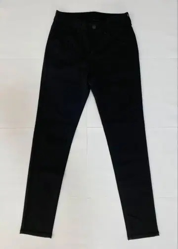 EDWIN GM806 블랙 데님 팬츠 S 사이즈