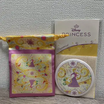 디즈니 복조리 캔 거울 세트 라푼젤