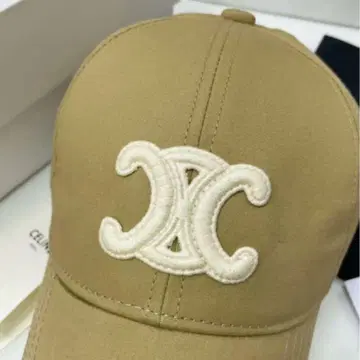 인기 로고 야구 모자 M 베이지 자외선 차단 새상품