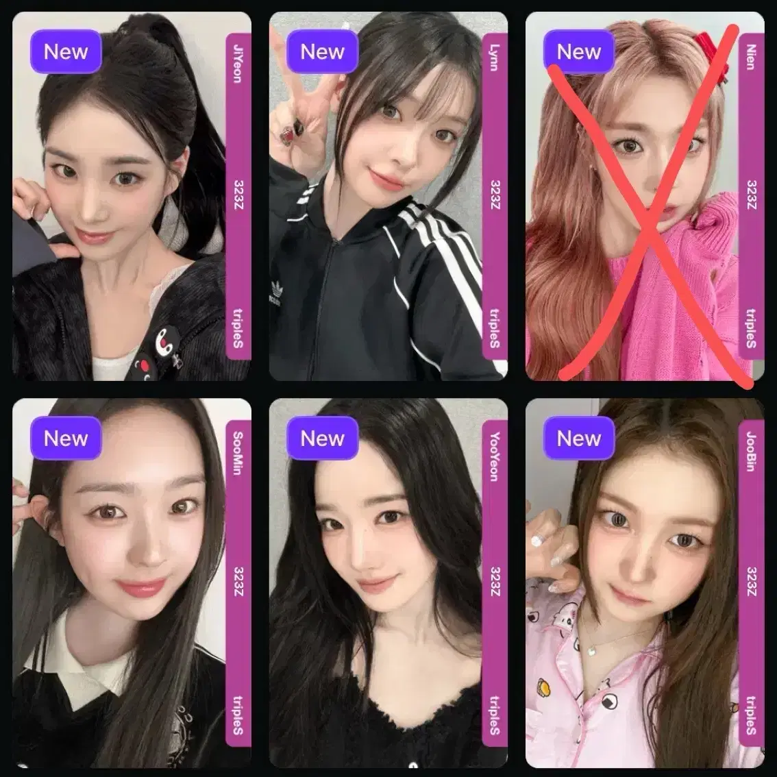 tripleS MMT トレカ triples mmt unreleased photocard on Bunjang Global Site.