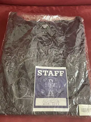 GLAY 20th Anniversary STAFF 티셔츠