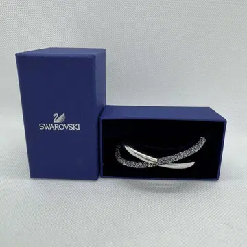 스와로브스키 크로스 디자인 뱅글 팔찌 사이즈 S