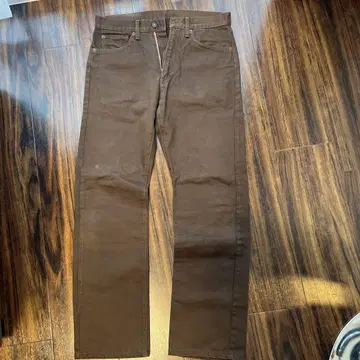 SHIPS STYLISH STANDARD 브라운 데님 팬츠 32인치