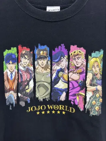 JOJO WORID 티셔츠