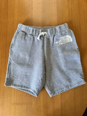 노스페이스 그레이 숏 팬츠 M