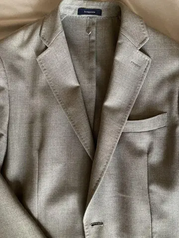 여름용 자켓 그레이 얇은 소재 SUITS COMPANY