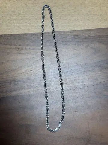 galcia 가르시아 실버 목걸이 체인 45cm