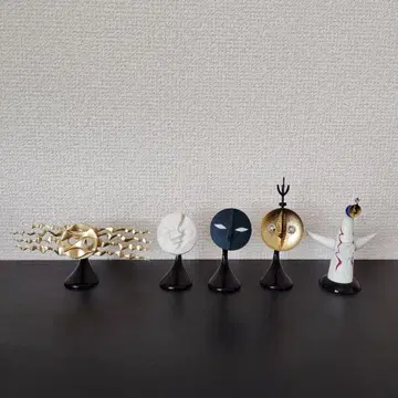 오카모토 타로 태양의 탑 4개의 얼굴 세트 피규어 카이요도