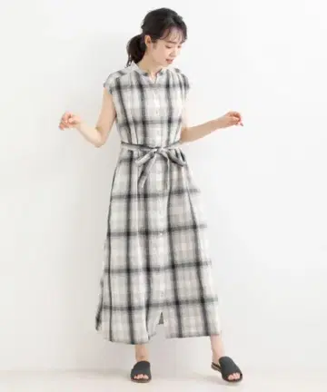 NIMES 원피스 체크 어반 리서치 SHIPS IENA MUJI