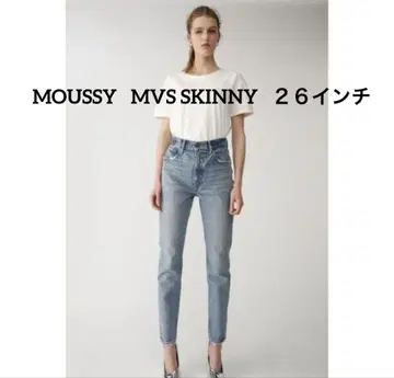 MOUSSY 데님 MVS SKINNY 26인치
