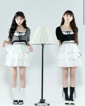 코케트 티어드 원피스