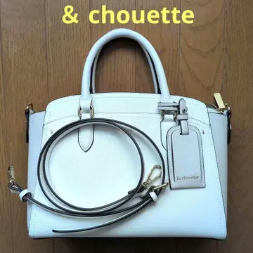 & chouette 화이트 핸드백