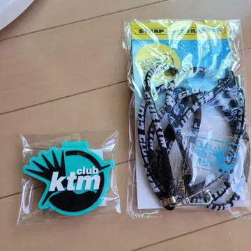 케츠메이시 팬클럽 한정 굿즈/KTM 클럽 스트랩과 스티커 세트