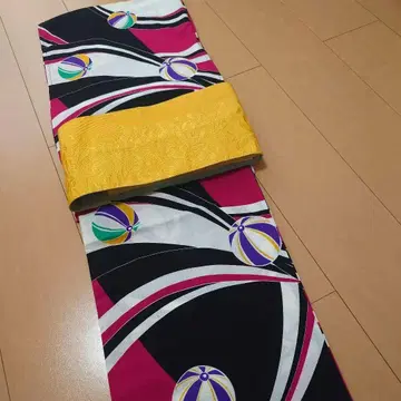 컬러풀한 유카타