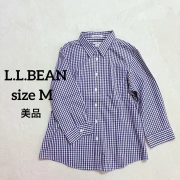 L.L.BEAN 엘엘빈 깅엄 체크 셔츠, 주름 방지